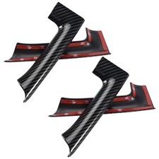 4pcs Car Sticker ABS Carbon