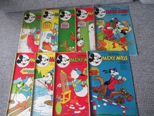 Micky Maus Hefte 1-8 und 10 Jahr 1979 Insgesamt 9 hefte
