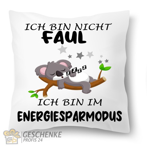 Lustiges kissen ich bin nicht - lustiges,