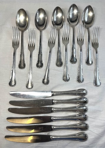 17x wmf barock - barock, besteckset