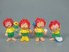 HPF: Pumuckl 1985 - 4 versch. (2x defekt u. ohne Schirm) (100% original)