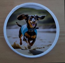 3" Hund Dackel Wurst Hund