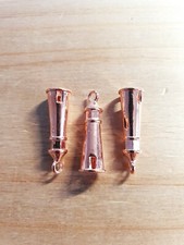 3 x Maritime Leuchtturm Anhänger zum Basteln/Schmuckherstellung Deko Nautisch