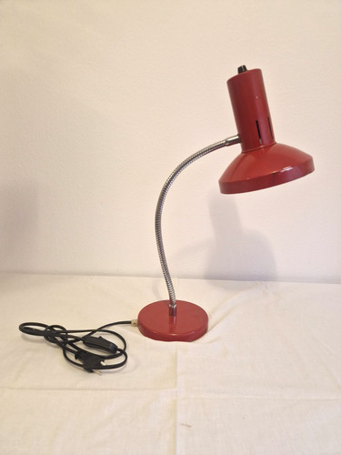 Vintage rot lampe - lampe, retro
