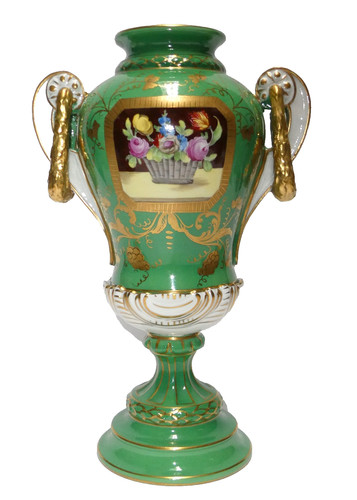 Dresden urnenvase vase - xix, jh