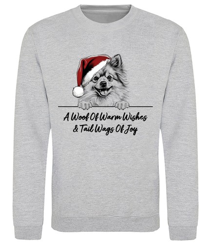 Pomeranian weihnachten hund - pomeranian,