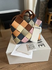 Original Loewe Woven Basket Tasche Fullset Leder Bag NEU SAMMLERSTÜCK