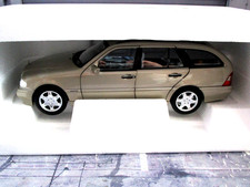 MERCEDES BENZ S202 C-Klasse T Modell Kombi 1997 silber met.  183388 Norev  1:18