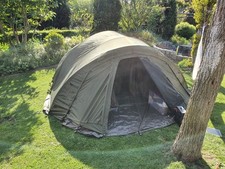 Fox Voyager Angelzelt Bivvy Karpfenangeln Mit Überwurf Mit Winterskin