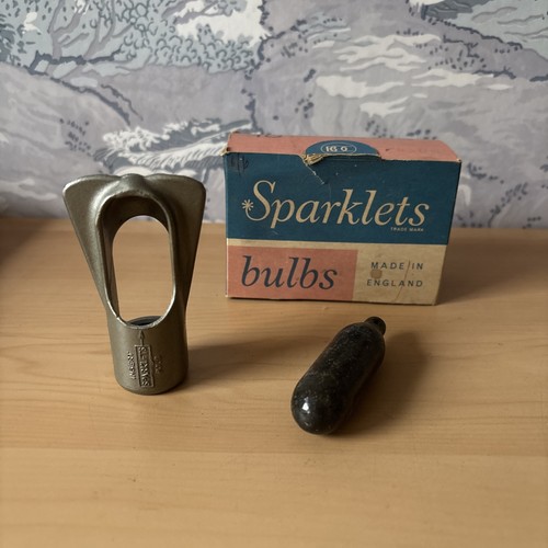 Vintage metall sparklets soda - metall,