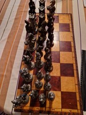 Schachfiguren Messing, Rarität wegen Größe und Gewicht, von CAST
