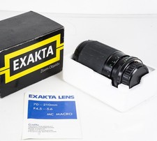 Exakta 70-210mm 1:4.5-5.6 Objektiv MC Macro Lens Kamera Camera Lens PK Konica AR