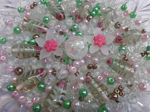 Glasperle mix 143 indische - glasperle, g