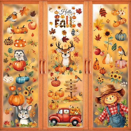 Fensterbilder herbst stück - fensterbilder,