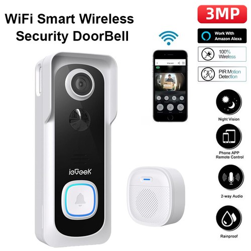 Iegeek video doorbell akku - iegeek,