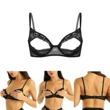 Damen BH Bauchfrei Tops Spitze