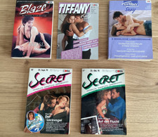 7 sinnliche erotische Liebesromane  Blaze / Tiffany sexy / Secret / cora Verlag