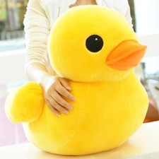 Gelbe Ente 30cm Plüschtier Kuscheltier Weich Stofftier für Kinder Geschenk Deko