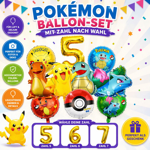 Pokemon kinder deko - pokemon,