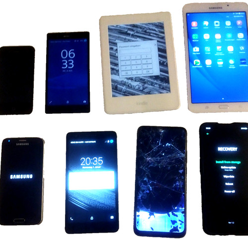 Smartphone tablet kindle - smartphone,