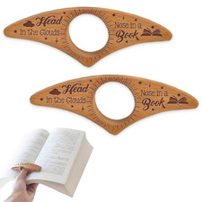 Holz Buchseitenhalter