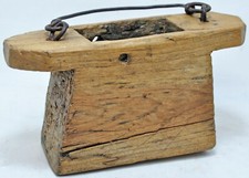 Antike holz laternen öltopf - holz,