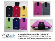 Handyhülle filz tasche - filz,