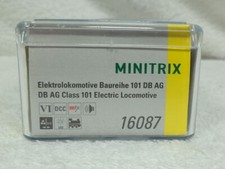 MINITRIX TRIX 16087 BR 101 003-2 VELE GELUIDEN DCC DIGITAAL led (sluit)lichten