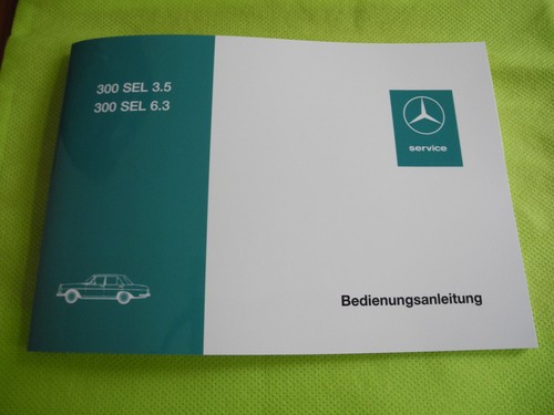 Mercedes w109 300 sel - w109, 3,5