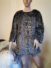 DKNY Damen MANTEL WEBPELZ COAT