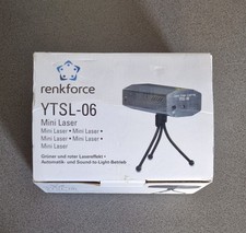 Renkforce YTSL-06 Mini Laser – Kompakter Laserlichteffekt für Partys & Events
