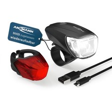ANSMANN LED Akku Fahrradlicht