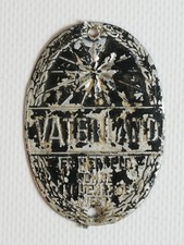 Vaterland Steuerkopfschild