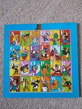 Disney Vintage Alphabet Holz