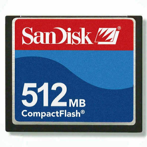 Sandisk 512mb compactflash - sandisk,