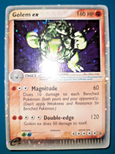 Pokémon golem ex drache - ex,