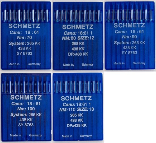 Schmetz rundkolbennadeln - schmetz,