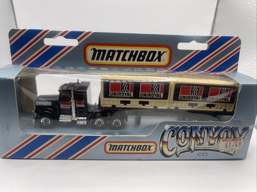 Matchbox convoy cy3 black - convoy,