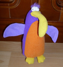 Plüschtier Plüschfigur Crazy Bird Pinguin aus Der verrückte Zoo Mc Donalds 2000