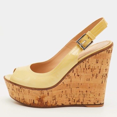 Gianvito rossi 37 hellgelb - rossi, gr.