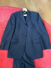 Anzug Dreiteiler Schwarz Jakes