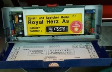 Merkur Spiel-und Speichermodul + CPU aus Royal Herz As, incl. Mwst.