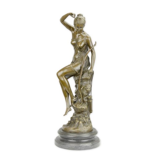 Bronzefigur diana - bronzefigur,