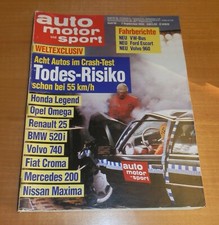 Auto Motor & Sport 19/1990, Ford Explorer, Mercedes 300 GE, Range Rover V 8.