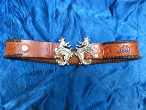 Indianer leder gürtel - indianer,