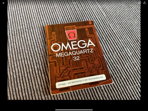Vintage omega booklet - vintage,