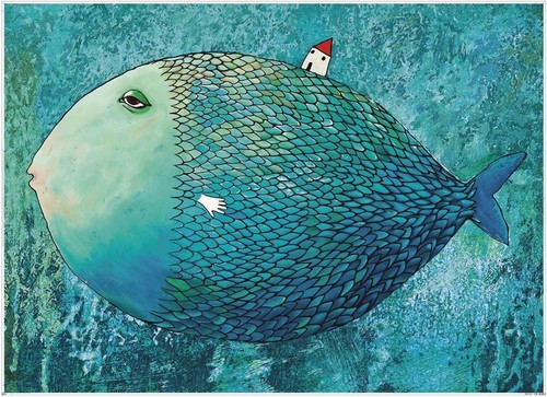 Kreatives fisch puzzle 1000 - fisch,