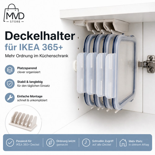 Deckelhalter für ikea - deckelhalter, &
