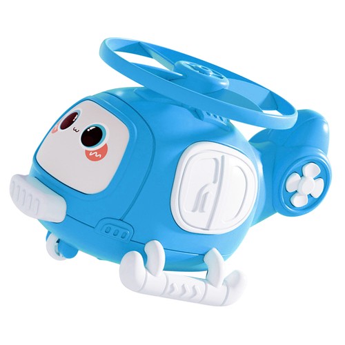Hubschrauber bambus - (blau),
