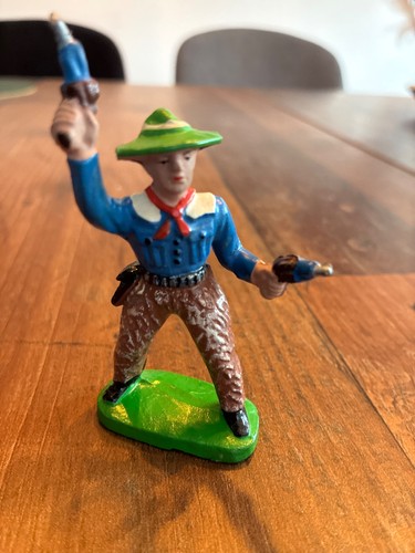 Ddr spielzeug figur cowboy - figur,